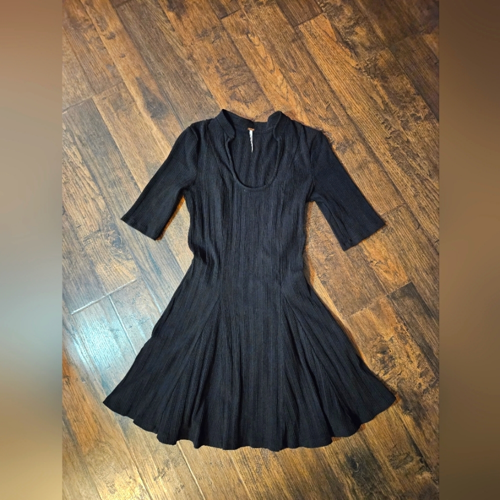 Free People Black Dress NWOT